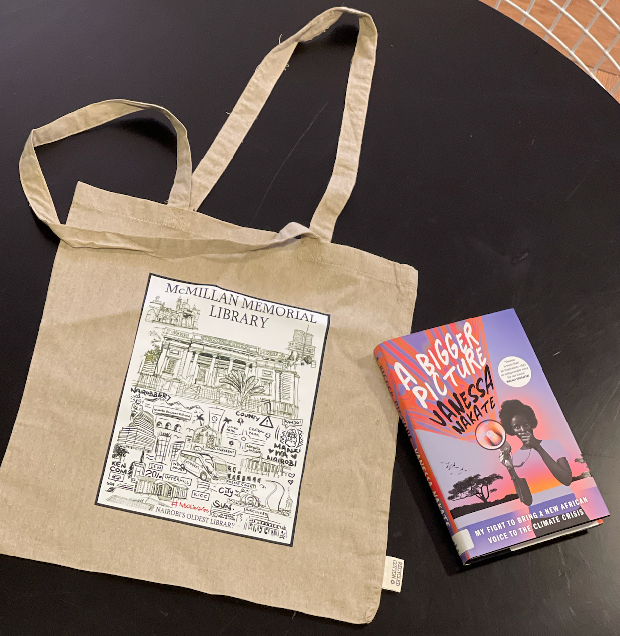 Tote Bag with McMillan Memorial Library