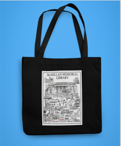 Tote Bag with McMillan Memorial Library