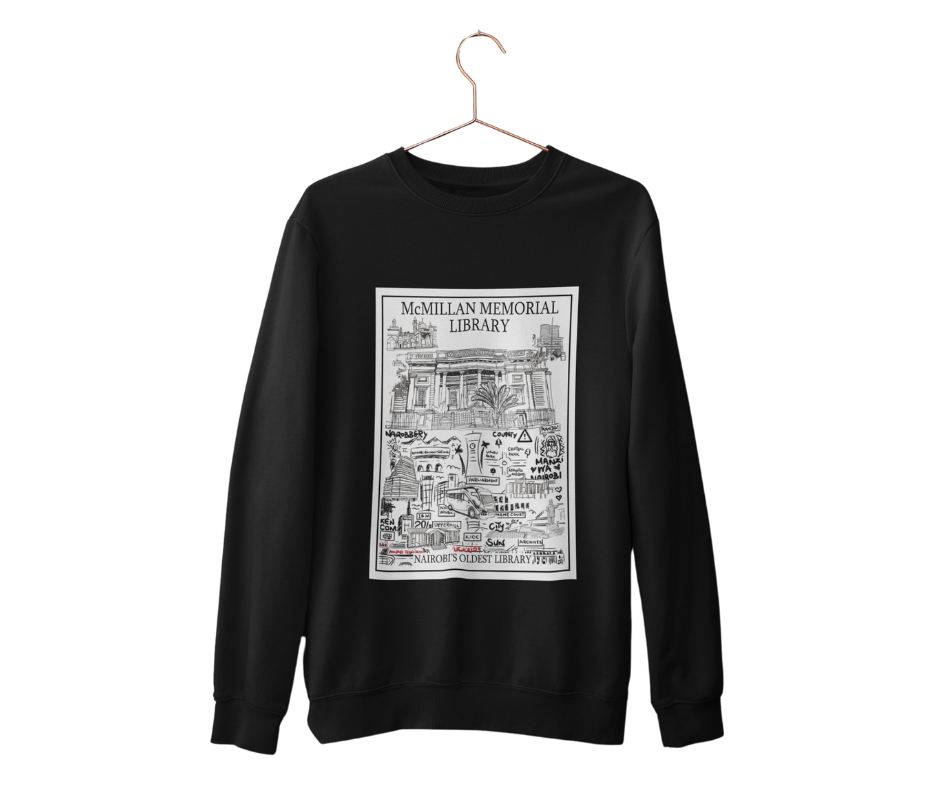 Sweatshirts with McMillan Memorial Library Artwork